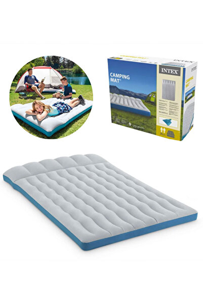 Intex Inflatable Camping Mattress For 2 People Double Size Camping Mat - 67999