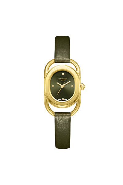 Lee Cooper Women's Analog Dark Green Dial Watch - LC08055.177