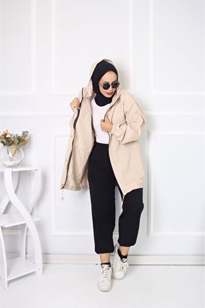 comstar Γυναικείο αντιανεμικό και αδιάβροχο με κουκούλα με τσέπες