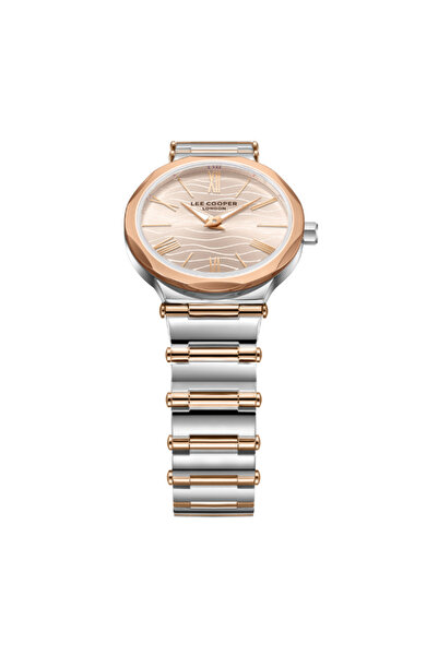 Lee Cooper Women's Analog Beige Dial Watch - LC08000.560