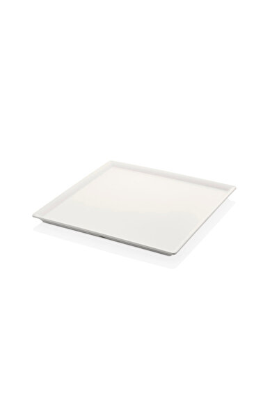 Külsan 103535.Cw - Maya Square Cream White Plate 35X35 Cm, Thermoset Melamine