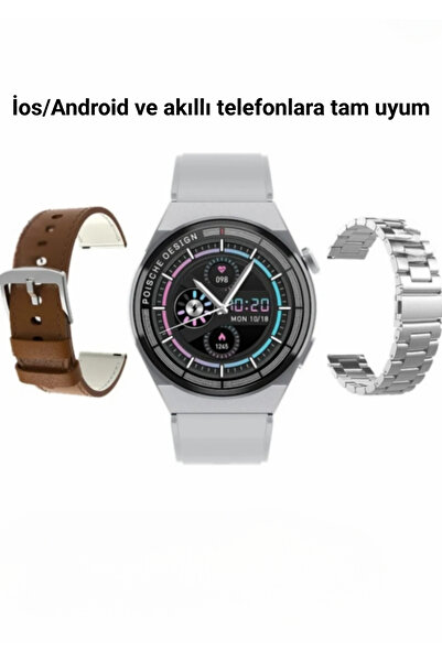 teknotrust Watch G3 MAX Kordon Hediyeli 46mm Akıllı Saat Iphone Ve Android Tüm Telefonlara Uyumlu