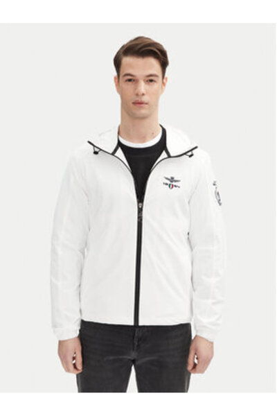 Aeronautica Militare Ανδρικό Μπουφάν Ελαφρύ 251AB2204CT3264 Λευκό