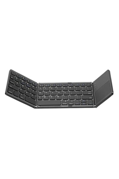 OEM Foldable Keyboard with Touchpad, Bluetooth and Wireless Connectivity, Black