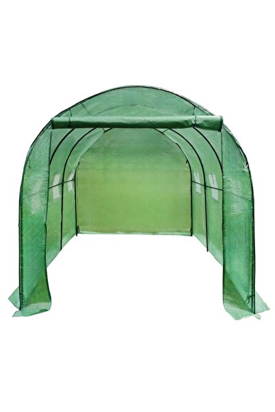 KESNUP Ηλιακό θερμοκήπιο κήπου, για σπορόφυτα και λαχανικά, με σωλήνες, πράσινο