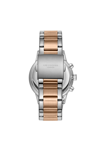 Lee Cooper Men's Multi Function Black/Silver Dial Watch - LC08042.550