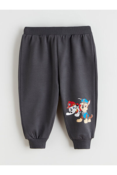 LC Waikiki Peak Yeni Sezon Bisiklet Yaka Paw Patrol Baskılı Erkek Bebek Sweatshirt ve Eşofman Alt