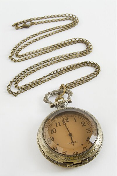 CT STONES Flower Embroidered Pendant Watch