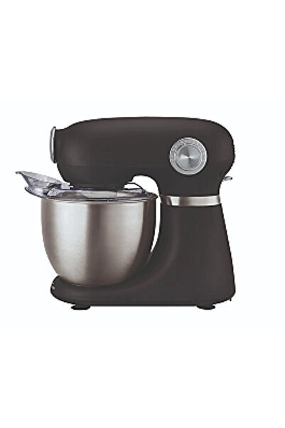 Carrefour Home Mixer planetar HSM 1300 B-25, 5 litri, 1300 W, Negru/Inox
