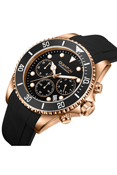 Quantum Men's Chronograph Black Dial Watch - PWG1099.451