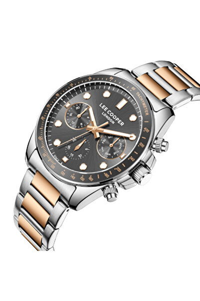 Lee Cooper Men's Multi Function Grey Dial Watch - LC08215.560