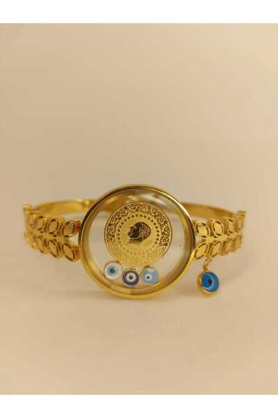 Romea Paslanmaz Çelik Çeyreklik Kelepçe, Altın Koyulan Fanuslu Kelepçe, Çeyre...