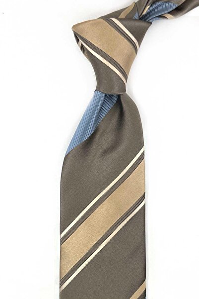 Kravatkolik Ιταλική μεταξωτή γραβάτα Forncett Style με σχέδιο βιζόν με γραμμή IΚ2013