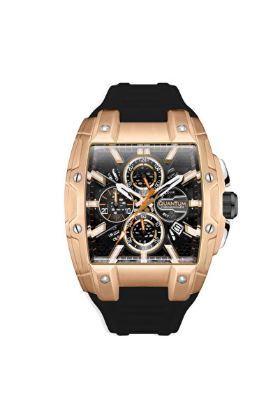 Quantum Men's Chronograph Black Dial Watch - HNG1161.451
