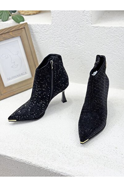 Guja 26K416-1 TAŞLI 8CM TOPUKLU BOT KADIN