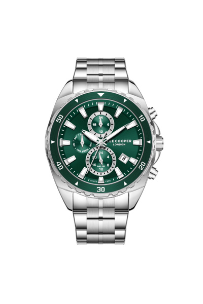 Lee Cooper Men's Multi Function Dark Green Dial Watch - LC08217.370