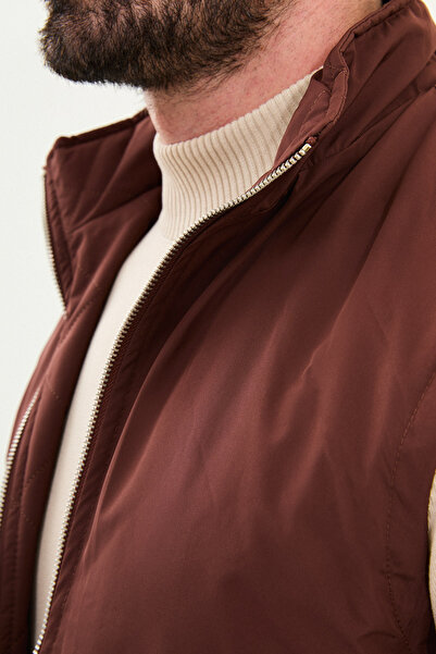 Mcr Double Sided Slim Fit Judge Collar Men's Vest Tile - 40948.25K