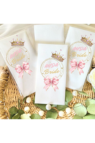 Lion Baskı ve Organizasyon Bride baskılı peçete 20 adet