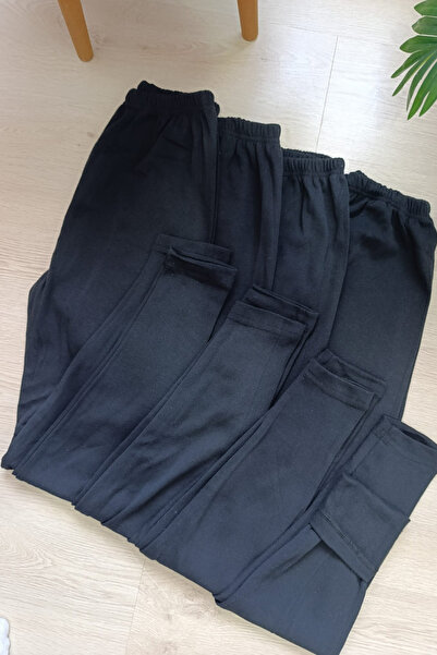 4-Pack Cotton Raised Thermal Leggings Underwear Thermal Winter Leggings