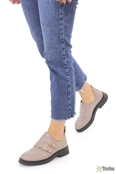 Mammamia Kadın Hakiki Deri Ortopedik Spor Tarz Kışlık Ayakkabı M26/KA745