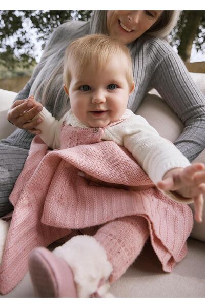 MAYORAL 90X90 Knitted Baby Blanket