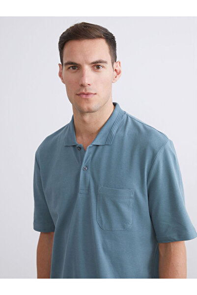 LC Waikiki Ανδρικό μπλουζάκι LCWAIKIKI Classic Polo γιακά με κοντό μανίκι Pique