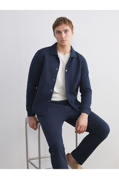 LC Waikiki Nevavm Farkıyla Lcw Vision Navy Blue Interlock Plain Comfortable &...