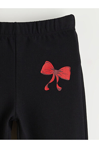 LC Waikiki Beli Lastikli İspanyol Paça Kız Çocuk Tayt