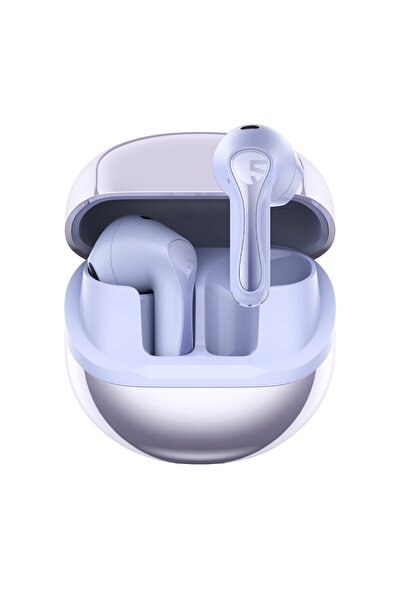 SoundPEATS Air5 Hi-Res ANC aptX Kablosuz Bluetooth 5.4 Kulaklık Mor