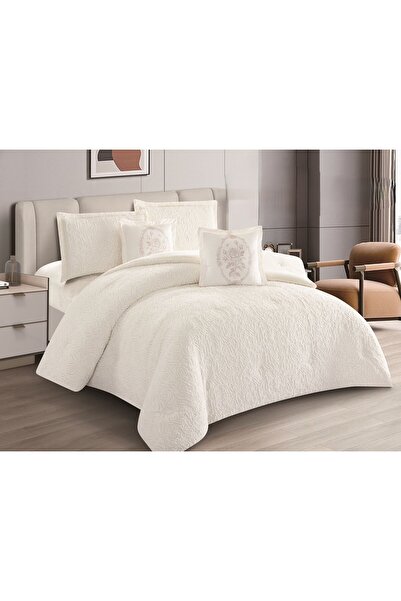 SNOOZYL مفرش سرير نفرين ملكي من المخمل الناعم والفرو الفخم بتصميم منقوش ليمنحك الاناقة