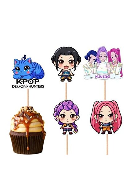 parti show K-POP 20'li Şekilli Kürdan