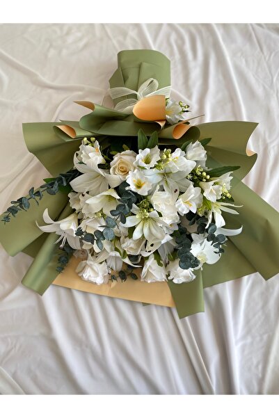 Z&B FLOWERS İsteme Çiçeği Söz Çiçeği Beyaz Gül Sevgiliye Hediye Süpriz Hediye...