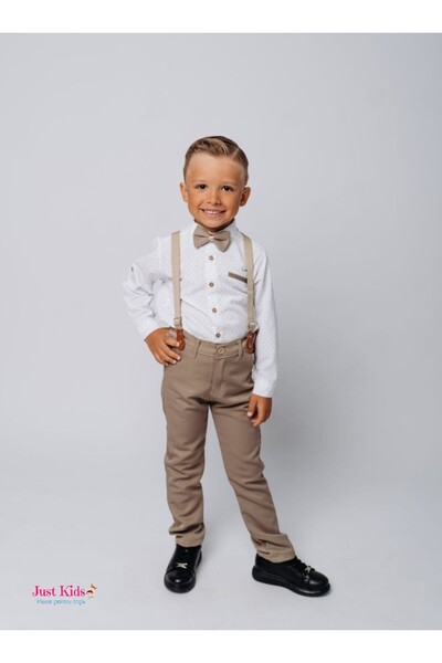 Terry Elegant 4-piece suit, pants and shirt, 1-8 years