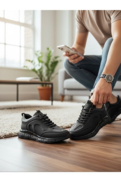 GÜLERSHOES Garantili Hakiki Deri Mevsimlik Su Geçirmez Kauçuk Ortopedi Erkek Ayakkabı 40-41-42-43 Numara