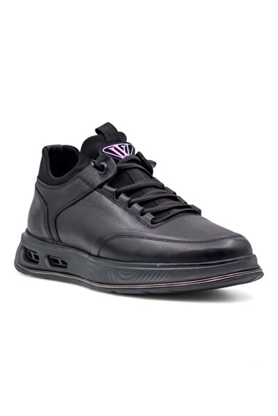 GÜLERSHOES Garantili Hakiki Deri Mevsimlik Su Geçirmez Kauçuk Ortopedi Erkek Ayakkabı 40-41-42-43 Numara