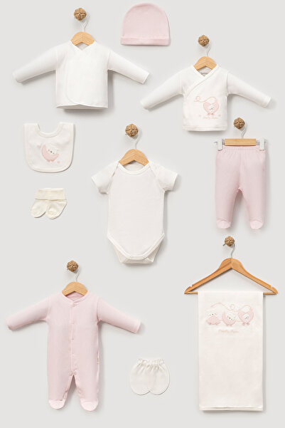 mini mia مجموعة ملابس بيبيتوف اللطيفة على شكل دببة عصرية مكونة من 10 قطع لحدي...