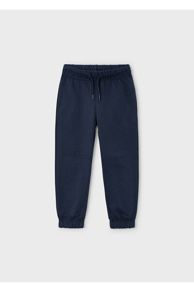 MAYORAL 4-10 Years Old Boy's Set |   White Crew Neck T-Shirt, Green Puffer Vest, Navy Blue Bottoms