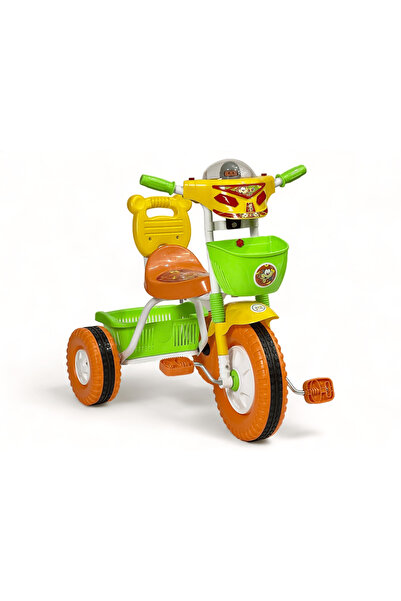 ALBADER دراجات ثلاثية العجلات للأطفال، دراجة ثلاثية العجلات للأطفال الصغار مع سلة مزدوجة، دراجات ثلاثية العجلات للأطفال للاستخدام الداخلي والخارجي