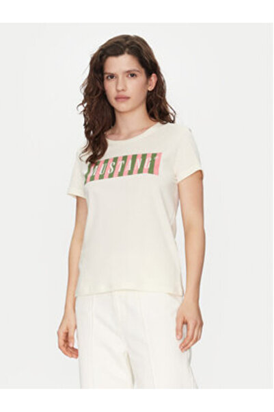 Mustang Γυναικείο T-Shirt 1016138 Εκρού