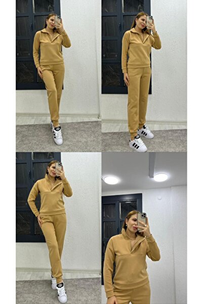 nutika Zipper Collar Tracksuit Set