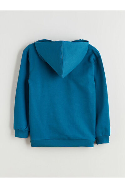 LC Waikiki Lcw Kidspetrol Hooded Brawl Stars Printed Boys' Sweatshirt