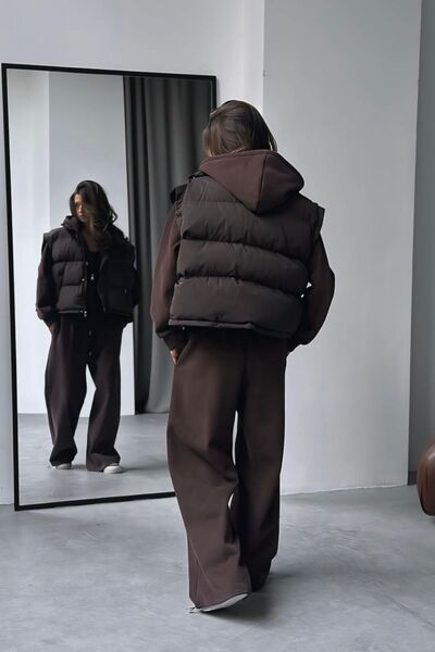 Fashiontayt 3 SZÁLÚ POLÁR ALÁSZÍTÓ SZETT, FELÜL CIPZÁRRAL