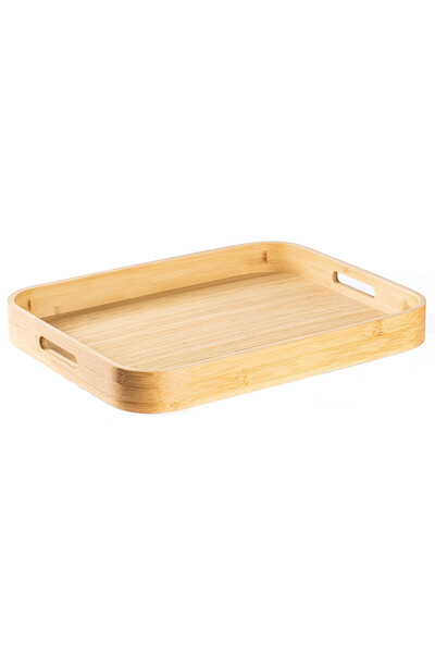 Tantitoni Bamboo Rectangular Tray 45.5Cmx35.8Cm