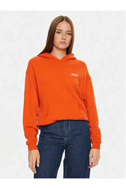 American Vintage Γυναικείο Φούτερ IZU03DH24 Πορτοκαλί