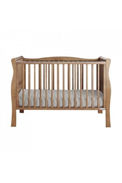 Woodies Patut Bebe Din Lemn de Pin Masiv, 120 x 60 cm, Design Impunator, Confortabil, Rezistent, 2 Niveluri