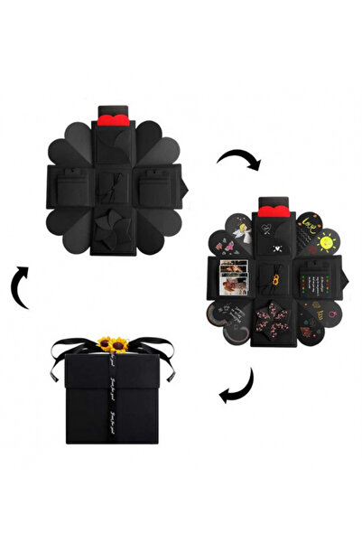 specialgift Explosive Square Photo Box