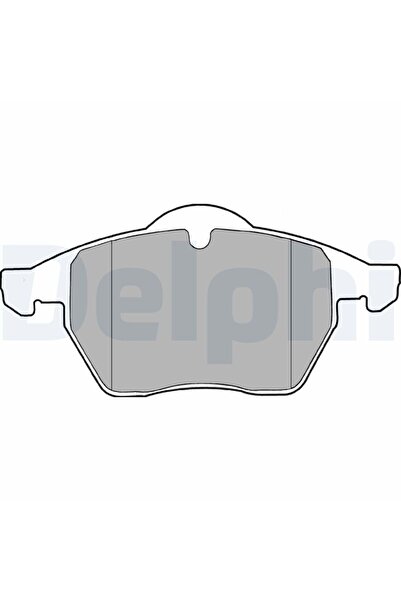 DELPHİ Brake pad set, front, Audi TT, 8N3,