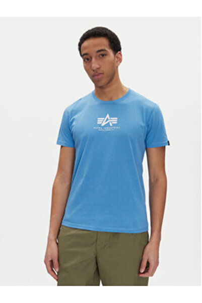 Alpha Industries Ανδρικό T-Shirt 118533 Μπλε