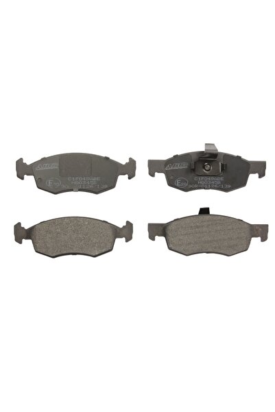 Abe Brake pad set, front, Fiat Doblo,