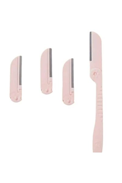 SYGGY Aparat de tuns facial cu 3 capete interschimbabile, roz